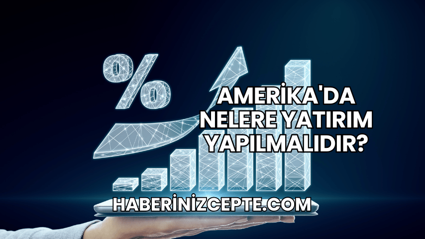 Amerika'da Nelere Yatırım Yapılmalıdır?