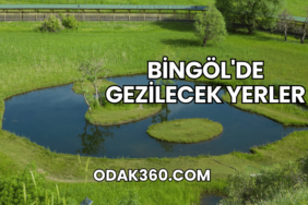 Bingöl'de Gezilecek Yerler