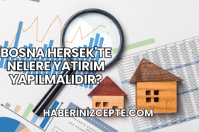 Bosna Hersek'te Nelere Yatırım Yapılmalıdır?