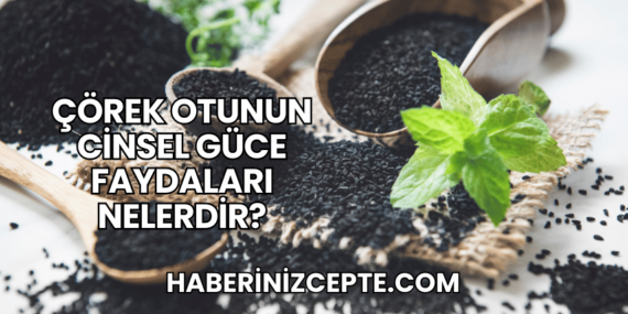 Çörek Otunun Cinsel Güce Faydaları Nelerdir?