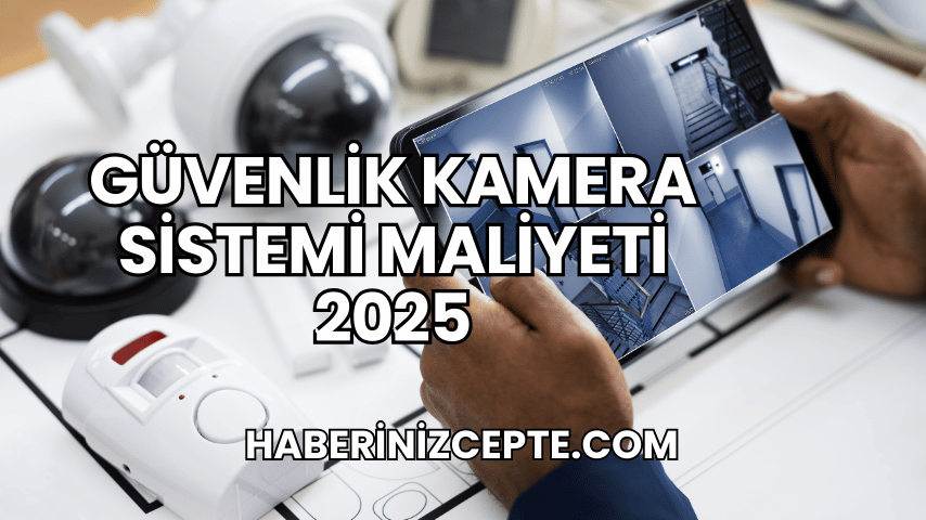 Güvenlik Kamera Sistemi Maliyeti 2025