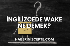 İngilizcede Wake Ne Demek?