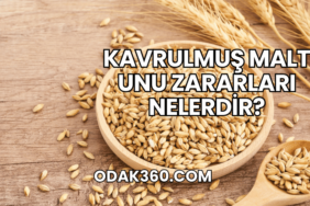Kavrulmuş Malt Unu Zararları Nelerdir?