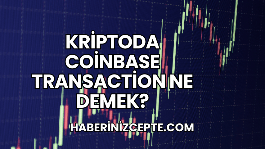 Kriptoda Coinbase Transaction Ne Demek?