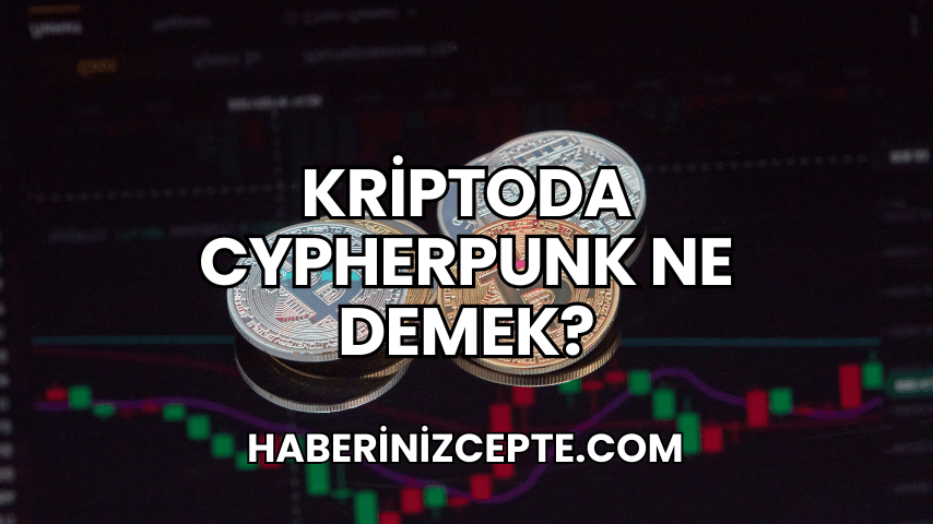 Kriptoda Cypherpunk Ne Demek?